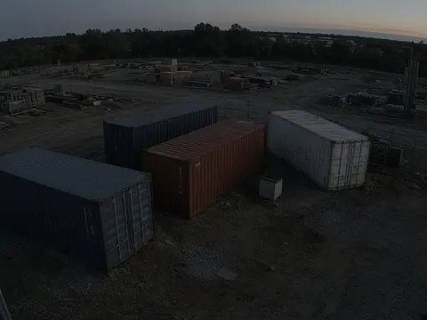 Construction site security monitoring of equipment and materials for remote video monitoring and live security camera monitoring