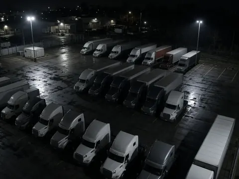 Live security camera monitoring of an after-hours equipment yard gate for remote video monitoring